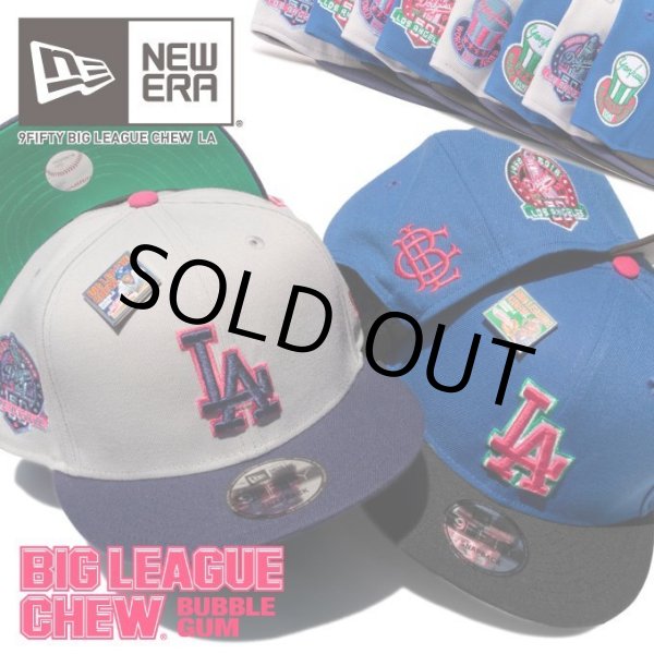 画像1: NEW ERA ニューエラ キャップ【 9FIFTY LA / BIG LEAGUE CHEW コラボ 】 チューインガム 帽子 ビッグリーグ チュー NEWERA (1)