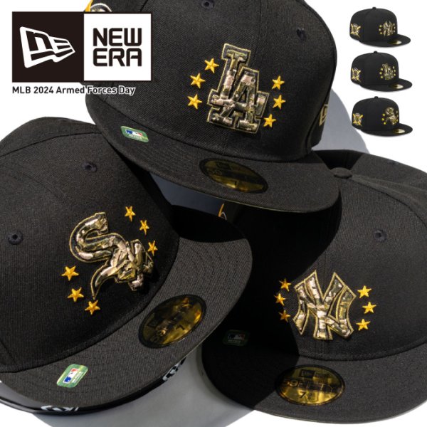 画像1: NEW ERA ニューエラ キャップ 【 59FIFTY アームド・フォーシズ・デー MLB 2024 Armed Forces Day 】5950 帽子 迷彩 ミリタリー NEWERA CAP (1)