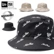 画像1: NEW ERA ニューエラ ハット 【 バケット01 リバーシブル MLB ロゴ 】 バケハ 帽子 NEWERA HAT (1)