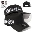 画像1: NEW ERA ニューエラ キャップ 【 9FORTY A-Frame Essential ワードマークロゴ 】  オールドイングリッシュ 帽子 NEWERA CAP (1)