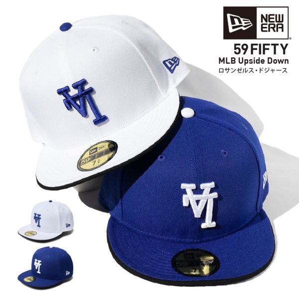 画像1: NEW ERA ニューエラ キャップ 【 59FIFTY MLB Upside Down ロサンゼルス・ドジャース 】  LA 帽子 CAP NEWERA (1)