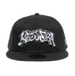 画像2: NEW ERA ニューエラ キャップ 【59FIFTY トラッカー Throw up Logo】 メッシュキャップ サイズあり 固定サイズ 帽子 大きいサイズ MLB ベースボールキャップ ストレートキャップ (2)