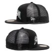 画像4: NEW ERA ニューエラ キャップ 【59FIFTY トラッカー Throw up Logo】 メッシュキャップ サイズあり 固定サイズ 帽子 大きいサイズ MLB ベースボールキャップ ストレートキャップ (4)
