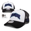 画像3: NEW ERA ニューエラ キャップ 【9FORTY A-Frame トラッカー Throw up Logo】 メッシュキャップ NEWERA CAP 940 メンズ ユニセックス ロゴ 帽子 (3)