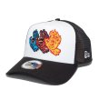 画像3: NEW ERA ニューエラ キャップ 【9FORTY A-Frame トラッカー SANTA CRUZ 3スクリーミングハンド】 サンタクルーズ キャラクター メッシュキャップ NEWERA CAP 940 メンズ ユニセックス ロゴ 帽子 (3)