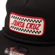 画像6: NEW ERA ニューエラ キャップ 【The Golfer トラッカー SANTA CRUZ チェックロゴ】 サンタクルーズ キャラクター メッシュキャップ NEWERA CAP ワッペン メンズ ユニセックス ロゴ 帽子 (6)