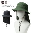 画像1: NEW ERA ニューエラ ハット 【アドベンチャーライト サンシェード Tech Air Dot Air】 バケットハット アウトドア キャンプ フェス 日焼け 夏 帽子 (1)