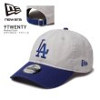 画像1: NEW ERA ニューエラ キャップ 【9TWENTY Washed Duck ロサンゼルス・ドジャース】 POLOキャップ 6パネルキャップ ローキャップ 920 メンズ ユニセックス 帽子 (1)