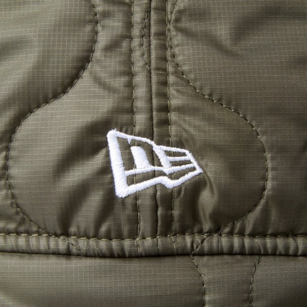 画像6: NEW ERA ニューエラ キャップ 【トラッパー Militaly Quilt Water Repellent】 フライトキャップ ミリタリー キルティング キルト 防寒 スノーボード スキー ウィンタースポーツ ユニセックス (6)