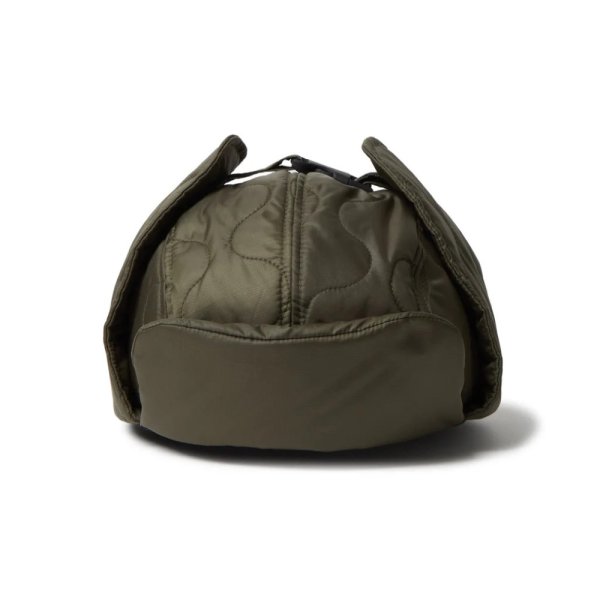 画像8: NEW ERA ニューエラ キャップ 【トラッパー Militaly Quilt Water Repellent】 フライトキャップ ミリタリー キルティング キルト 防寒 スノーボード スキー ウィンタースポーツ ユニセックス (8)