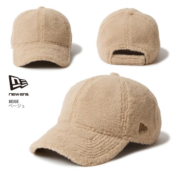 画像5: NEW ERA ニューエラ キャップ 【9TWENTY ボアフリース ベーシック】 ボア 帽子 冬小物 スナップバック ローキャップ ユニセックス (5)