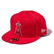 画像2: NEW ERA ニューエラ キャップ 【 59FIFTY オンフィールド ロサンゼルス・エンゼルス  】 LA ANGELES 帽子 MLB CAP NEWERA (2)