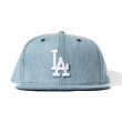 画像2: NEW ERA ニューエラ キャップ 【 59FIFTY LA デニム 】 ロサンゼルスドジャース NEWERA 帽子 大きいサイズ MLB ベースボールキャップ キャップ デニムキャップ 5950 (2)