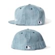 画像5: NEW ERA ニューエラ キャップ 【 59FIFTY LA デニム 】 ロサンゼルスドジャース NEWERA 帽子 大きいサイズ MLB ベースボールキャップ キャップ デニムキャップ 5950 (5)