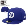 画像1: NEW ERA ニューエラ キャップ 【ロサンゼルス・ドジャース Dロゴ】 LA MLB ドジャース 野球 帽子 メンズ ユニセックス ロゴ 固定サイズ (1)