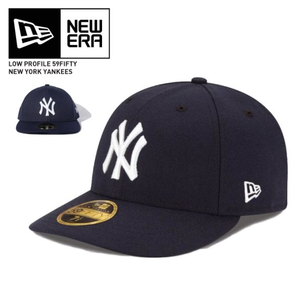 画像1: NEW ERA ニューエラ キャップ 【 LP59FIFTY ニューヨーク・ヤンキース 】LOW PROFILE NY オンフィールド 帽子 newera 5950 (1)