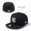 画像4: 【新色追加!】NEW ERA ニューエラ キャップ 【 59FIFTY NY 】 ニューヨークヤンキース 5950 NEWERA CAP 帽子 (4)