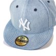 画像14: ニューエラ キャップ NEW ERA CAP 【 59FIFTY NY デニム 】 ニューヨーク ヤンキース 5950 NEWERA 帽子 (14)