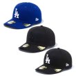 画像2: NEW ERA ニューエラ キャップ 【プレカーブド 59FIFTY / LA】PRECURVED カーブドバイザー ブルー ロサンゼルス・ドジャース 5950 (2)