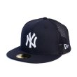 画像5: ニューエラ キャップ NEW ERA CAP 【 59FIFTY トラッカー メッシュ NY LA 】メッシュキャップ ニューヨーク ヤンキース ロサンゼルス・ドジャース 帽子 NEWERA (5)
