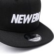 画像7: NEW ERA ニューエラ キャップ 【 9FIFTY ワードマーク 】 テキストロゴ 帽子 スナップバック NEWERA 950 CAP (7)