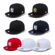画像2: NEW ERA ニューエラ キャップ 【 9FIFTY スナップバック NY ベーシック 】 帽子 フリーサイズ 950 ヤンキース NEWERA CAP  (2)