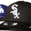 画像4: NEW ERA ニューエラ キャップ【9FIFTY ストレッチスナップ/シカゴ・ホワイトソックス 】黒 スナップバック WHITE SOX  NEWERA CAP PRECURVED 950 STRETCH SNAP (4)