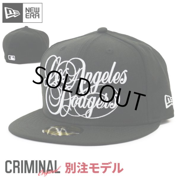 画像1: 【 別注モデル】NEW ERA ニューエラ キャップ【LA CURLY】59FIFTY ロサンゼルスドジャース LOS ANGELES DODGERS 5950 (1)