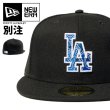 画像1: 【クリミナル別注モデル】 NEW ERA ニューエラ キャップ 【 59FIFTY LA ドジャース ペイズリー】 ロサンゼルス 限定デザイン (1)