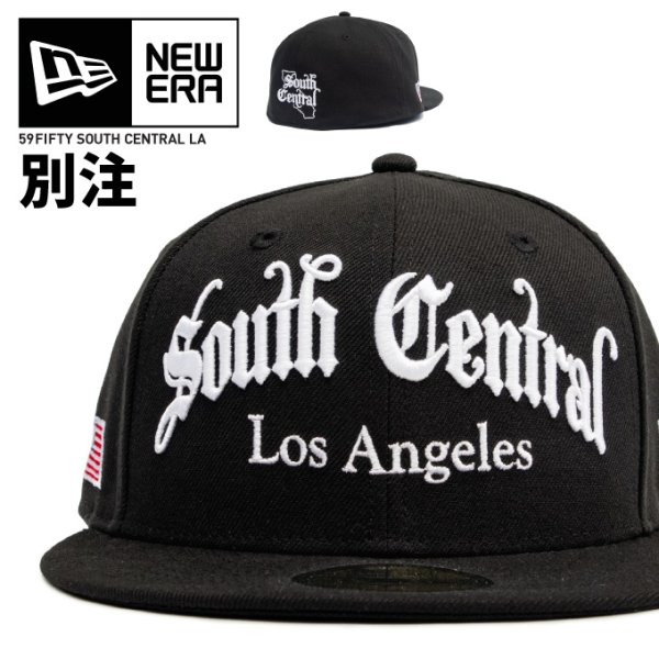 画像1: 【 CRIMINAL別注 】 NEW ERA ニューエラ キャップ 【 59FIFTY SOUTH CENTRAL 】 サウスセントラル 帽子 NEWERA CAP (1)