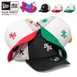 画像1: NEW ERA ニューエラ キッズ 【Youth 9FORTY A-Frame トラッカー Mesh Embroidery】 メッシュキャップ 子供用 940 スナップバック トラッカー キッズサイズ (1)