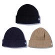 画像2: NEW ERA ニューエラ ニットキャップ 【カフニット 厚手 リブ】 無地 NEWERA  KNIT CAP (2)