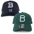 画像2: NEW ERA ニューエラ ローキャップ 【930  ブルックリン ドジャース B 】 ネイビー グリーン (2)