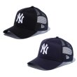 画像2: NEW ERA ニューエラ キャップ 【9FORTY A-Frame トラッカー ニューヨーク・ヤンキース】 NY メッシュキャップ (2)