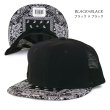 画像3: DECKY デッキー 【ペイズリー柄 メッシュキャップ】 帽子 スナップバック BANDANA PAISLEY CAP (3)