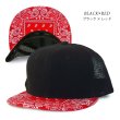 画像5: DECKY デッキー 【ペイズリー柄 メッシュキャップ】 帽子 スナップバック BANDANA PAISLEY CAP (5)