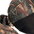 画像4: ドゥーラグ  【 迷彩 】 ARMY DU-RAG CAMO カモフラ アーミー インナーキャップ サバゲー ダンサー DURAG TITAN (4)