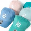 画像4: 47brand フォーティーセブン キャップ【CLEAN UP NY】 帽子 ローキャップ MLB オフィシャル ヤンキース 野球 スポーツ パステルカラー メンズ ユニセックス (4)