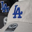 画像8: 47brand フォーティーセブン キャップ【 CLEAN UP LA ドジャース 縁ありロゴ 】 帽子 ローキャップ ロサンゼルス CAP (8)