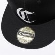 画像11: CRIMINAL×R2K 【 ハンドペイント キャップ 】  限定デザイン CAP  帽子 スナップバック 黒 (11)