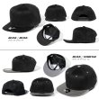 画像3: DECKY スナップバックキャップ【 無地 / 6020 6Panel High Profile 】  フリーサイズ 帽子 CAP (3)