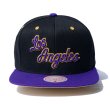 画像2: Mitchell And Ness ミチェルアンドネス キャップ 【 ロサンゼルス・レイカーズ LA LAKERS 】 海外モデル  スナップバック NBA 帽子 (2)