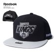 画像1: REEBOK リーボック キャップ 【 ロサンゼルス・キングス LA KINGS 】 海外モデル  スナップバック 帽子 (1)