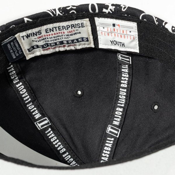画像10: TWINS ENTERPRISE INC 【キッズ】 キャップ 【Youth  Flex Fit Cap LA Paisley】 子供用 帽子 ペイズリー バンダナ ドジャース 野球 (10)