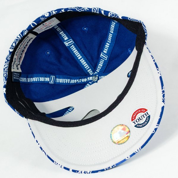 画像9: TWINS ENTERPRISE INC 【キッズ】 キャップ 【Youth  Flex Fit Cap LA Paisley】 子供用 帽子 ペイズリー バンダナ ドジャース 野球 (9)