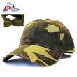 画像1: OTTO ローキャップ 迷彩 CAMO ウォッシュド加工 (1)