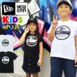 画像1: 子供用【90〜120】ニューエラ キッズ Tシャツ 【バイザーステッカーロゴ CHILD】 NEWERA KIDS Tee VISOR LOGO (1)