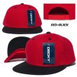 画像14: 【キッズ用】 無地 スナップバックキャップ フリーサイズ DECKY KIDS CAP 子供 帽子 (14)