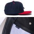 画像18: 【キッズ用】 無地 スナップバックキャップ フリーサイズ DECKY KIDS CAP 子供 帽子 (18)