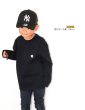 画像4: ニューエラ【キッズ】メッシュキャップ【 ニューヨーク・ヤンキース NY 】9FORTY KIDS 子供用 帽子 NEWERA CAP Youth Trucker Mesh Snapback Cap 940 (4)